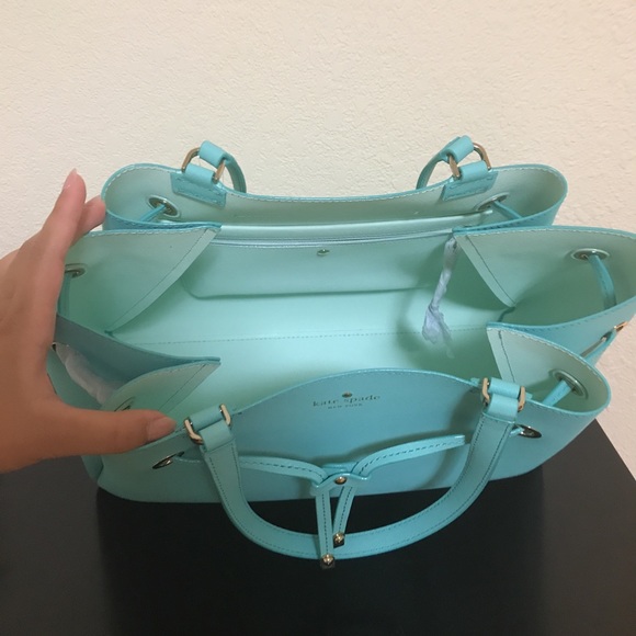 Brand New Kate Spade mint tote - Picture 4 of 4